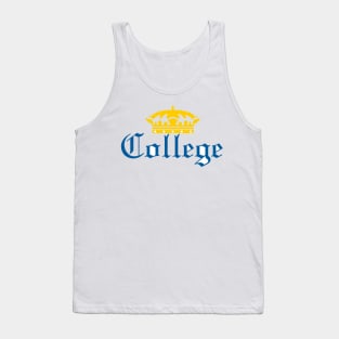 Corona Styled College Design Tank Top